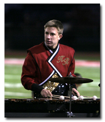 Nate Boerlin, Kingsway Regional High School student and percussionist, in whose memory the Dragon Run was founded